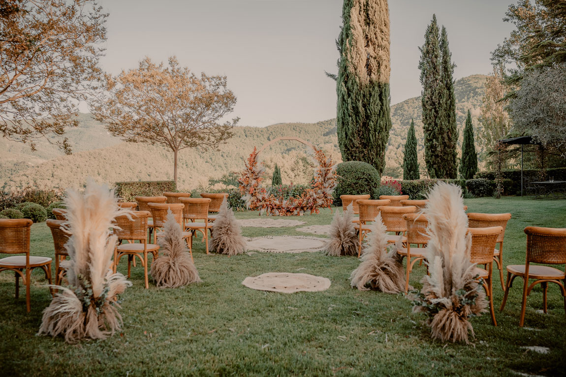 wedding set deign - boho wedding details - marriage in italy - Dream on wedding planner in Umbria