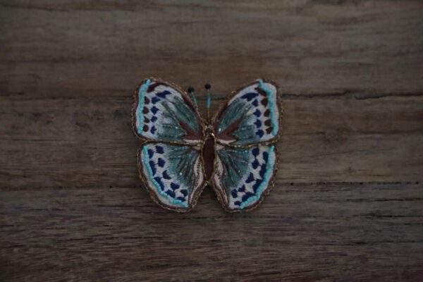 Farfalla blu clip