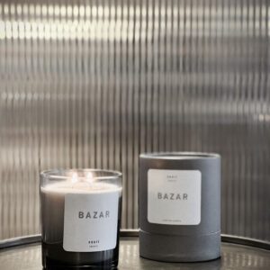 BAZAR – Candela profumata in cera di soia