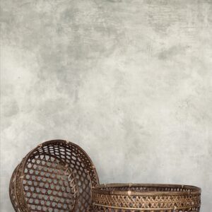 JULIE set cesti in rattan marrone