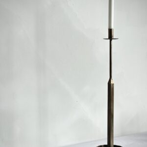 LONA – Portacandele da tavolo a 1 braccio in ottone vintage