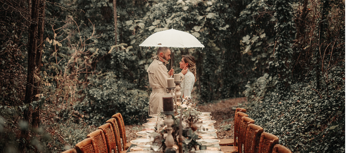 Rain on your wedding day - Dream On wedding planner