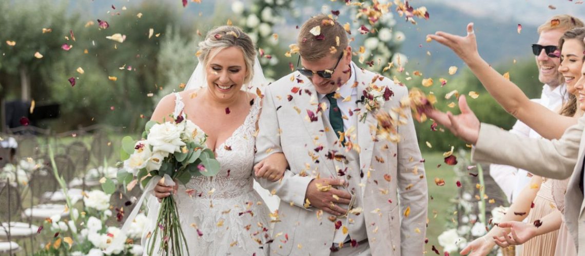 small wedding in italy